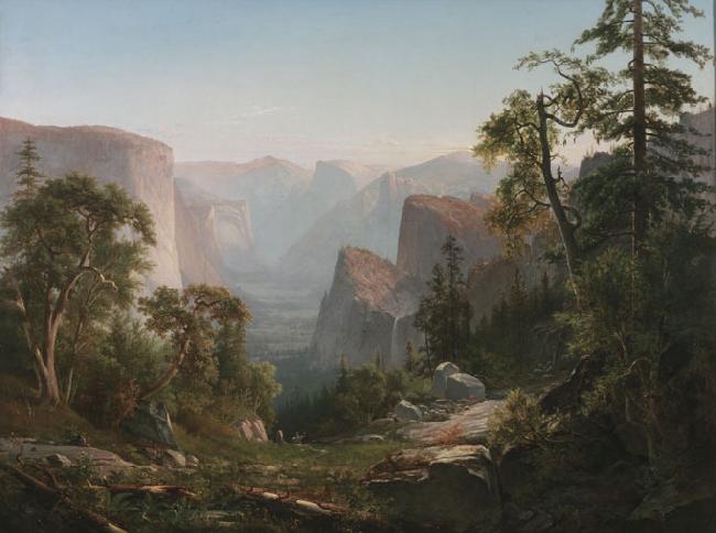 Thomas Hill View of the Yosemite Valley Sweden oil painting art
